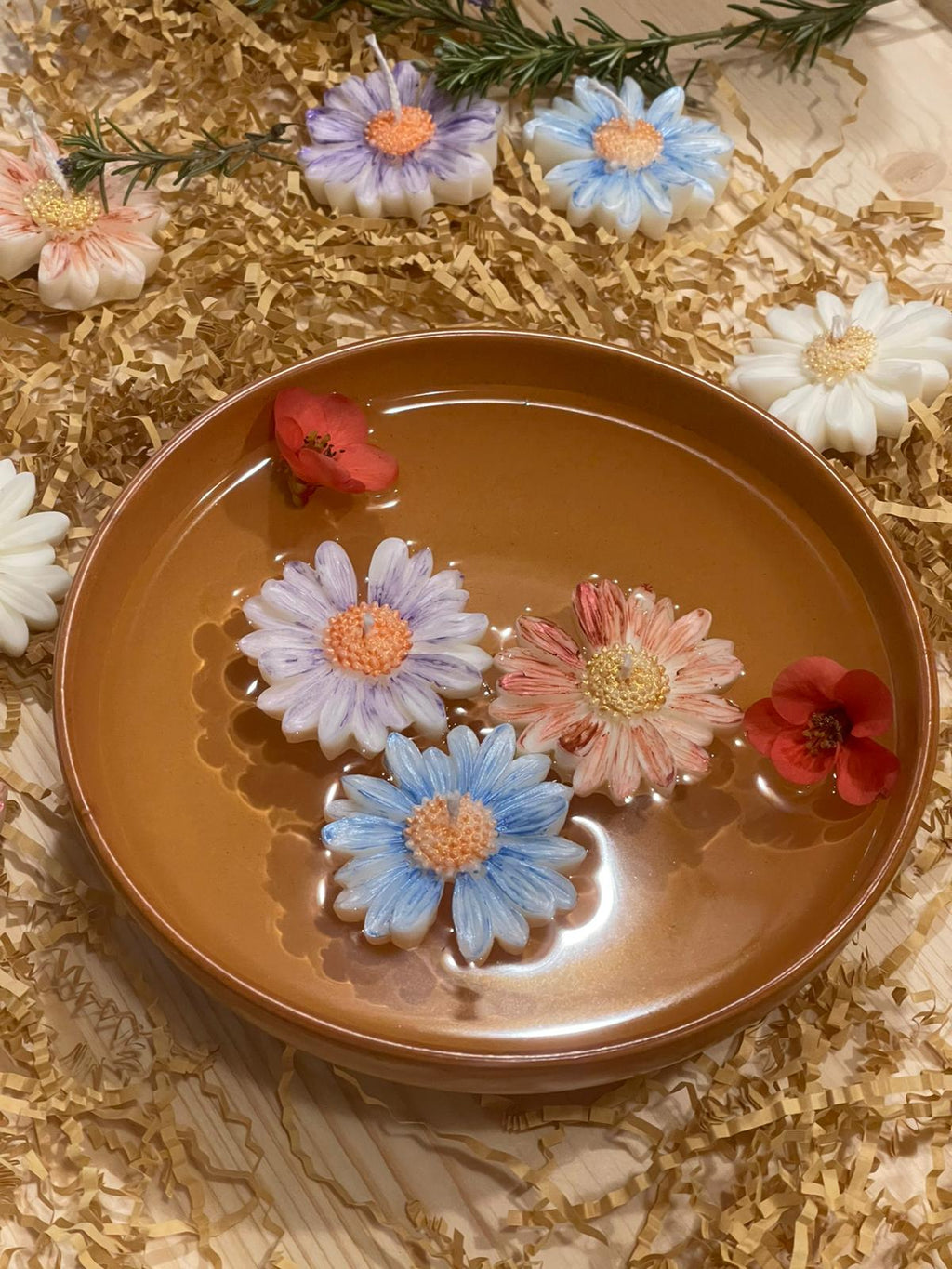 Petali sull'acqua - Margherite galleggianti