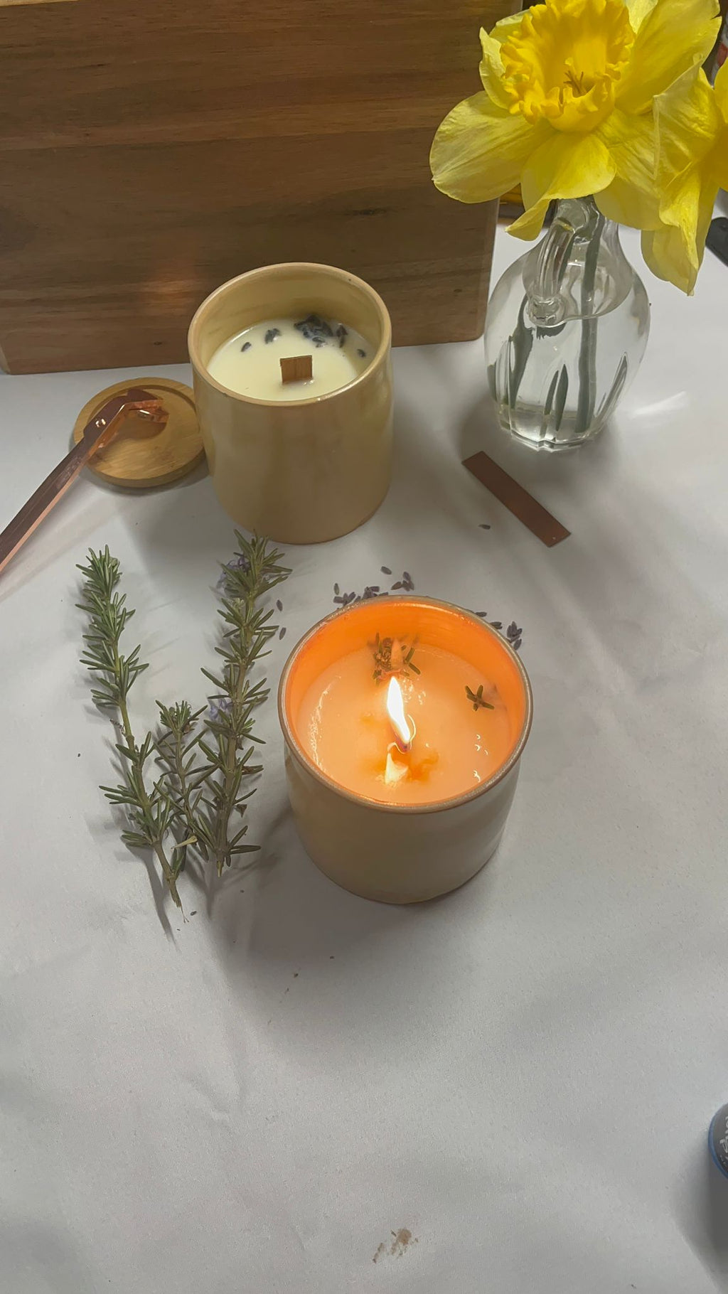 Candele anti zanzare - Giardino d'estate