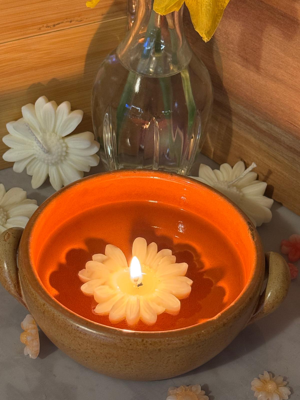 Petali sull'acqua - Margherite galleggianti